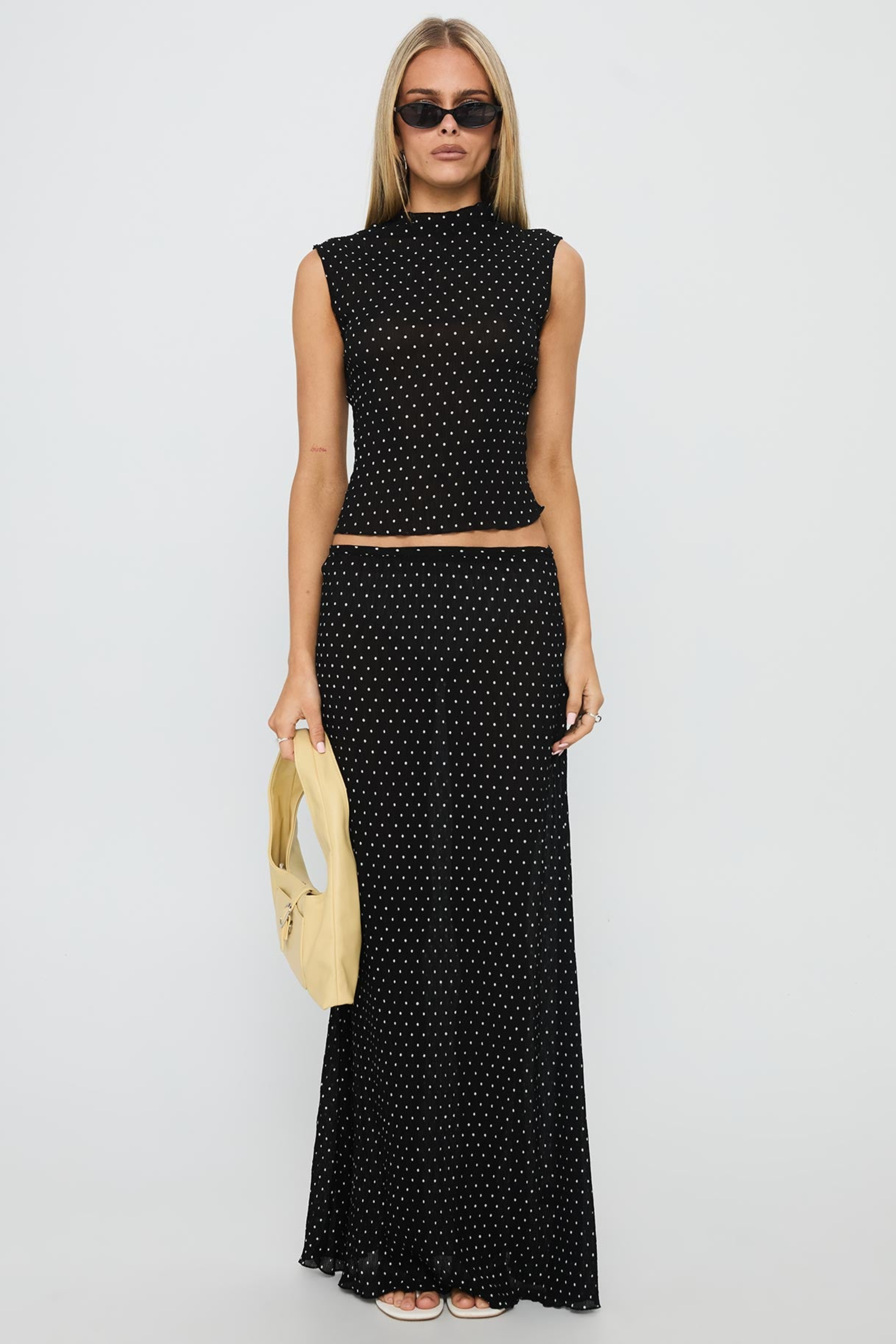 Polka Charm Skirt Set - Skirt Set | 8j03aj-k6.myshopify.com