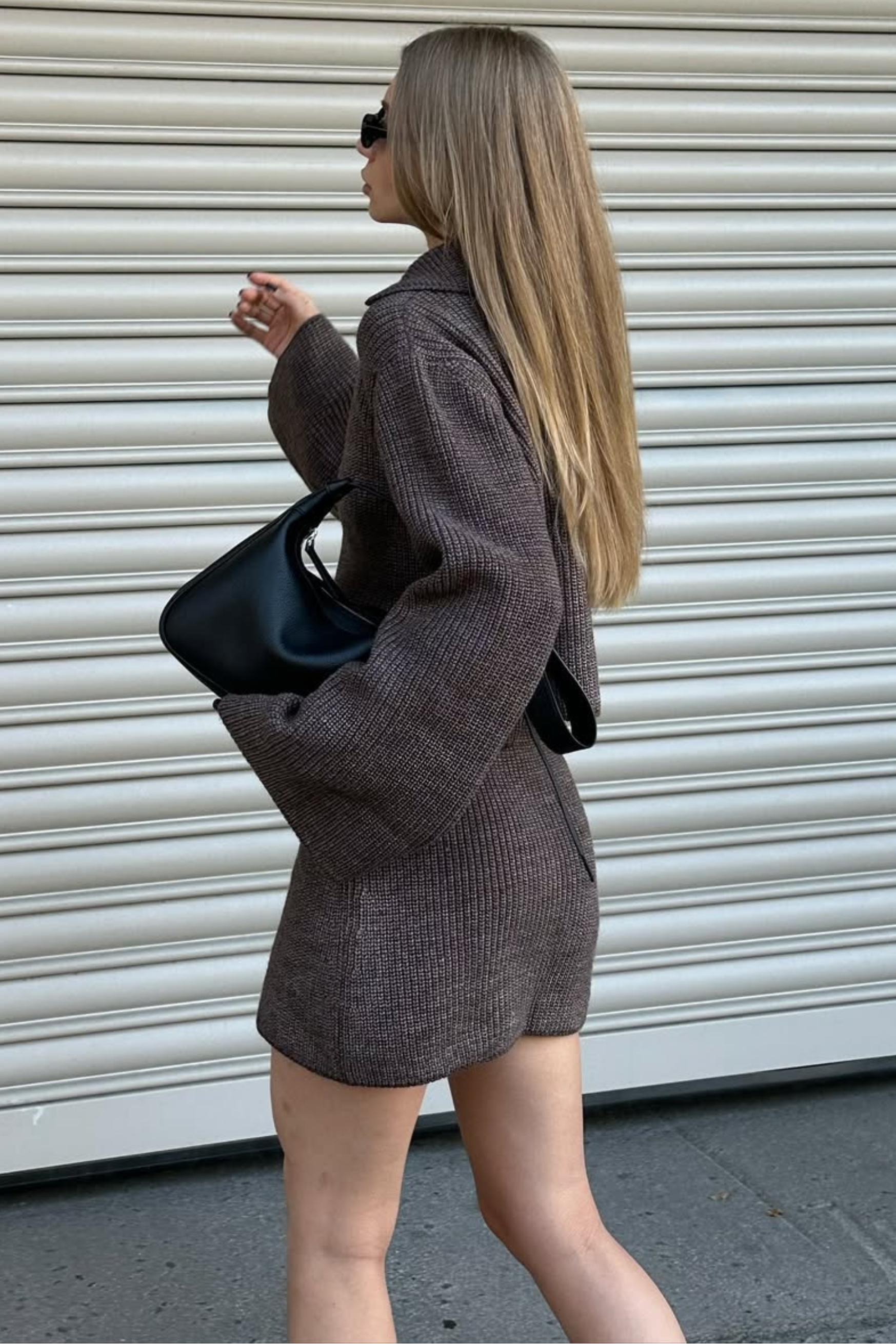 Polo Knit Skirt Set - Co Ord Set | 8j03aj-k6.myshopify.com