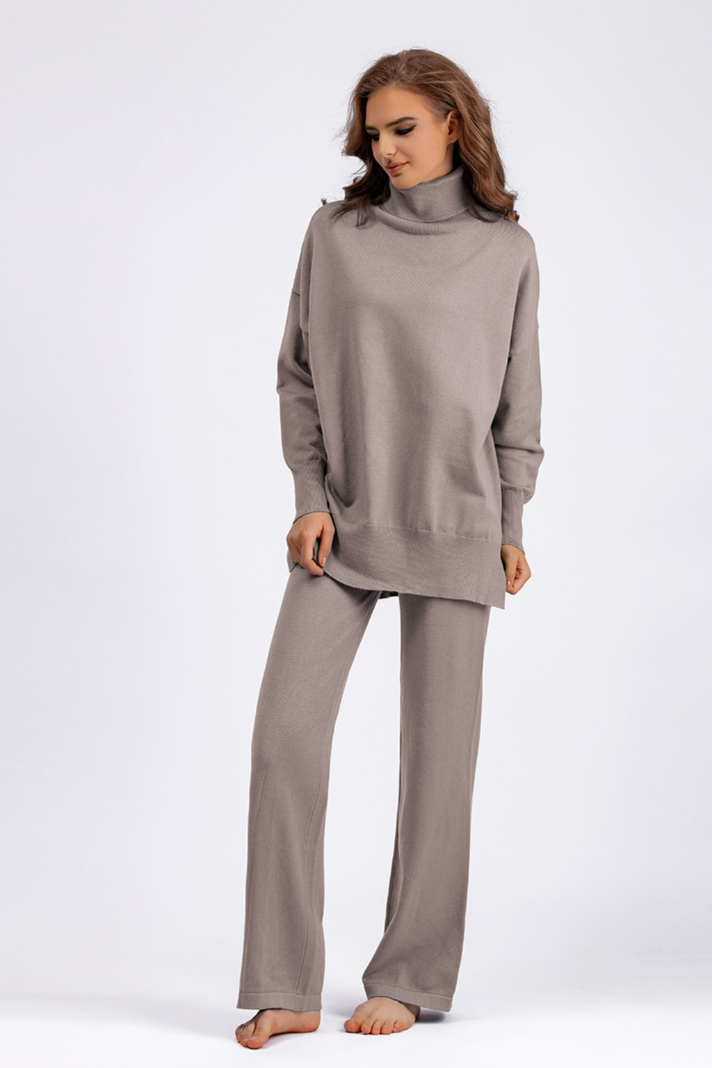 Relaxed Knit Set - Co Ord Set | 8j03aj-k6.myshopify.com
