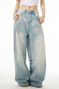 Retro Grunge Baggy Jeans - Baggy Jean | 8j03aj-k6.myshopify.com