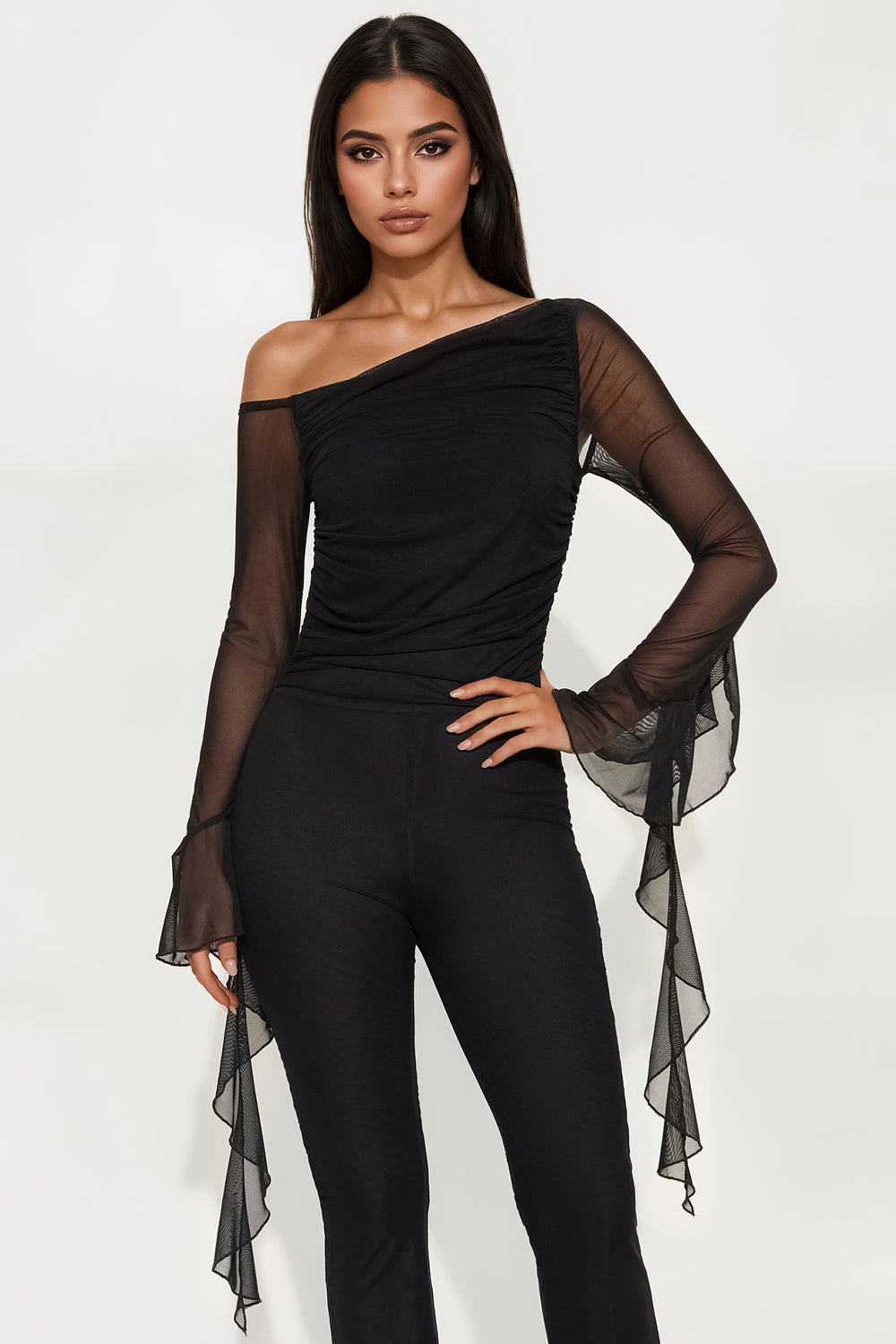 Ribbon Elegance Jumpsuit - Jumpsuits | 8j03aj-k6.myshopify.com