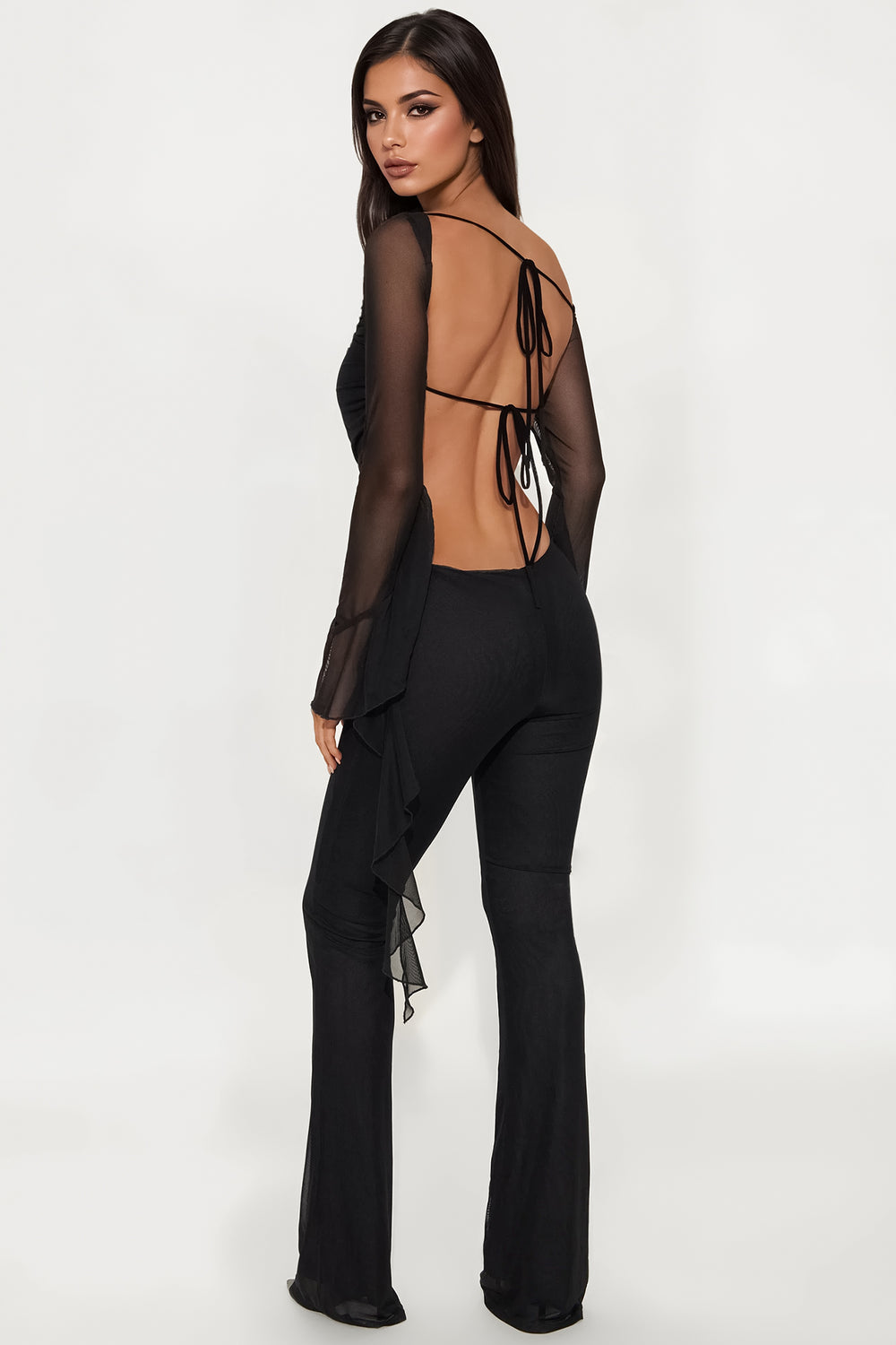 Ribbon Elegance Jumpsuit - Jumpsuits | 8j03aj-k6.myshopify.com