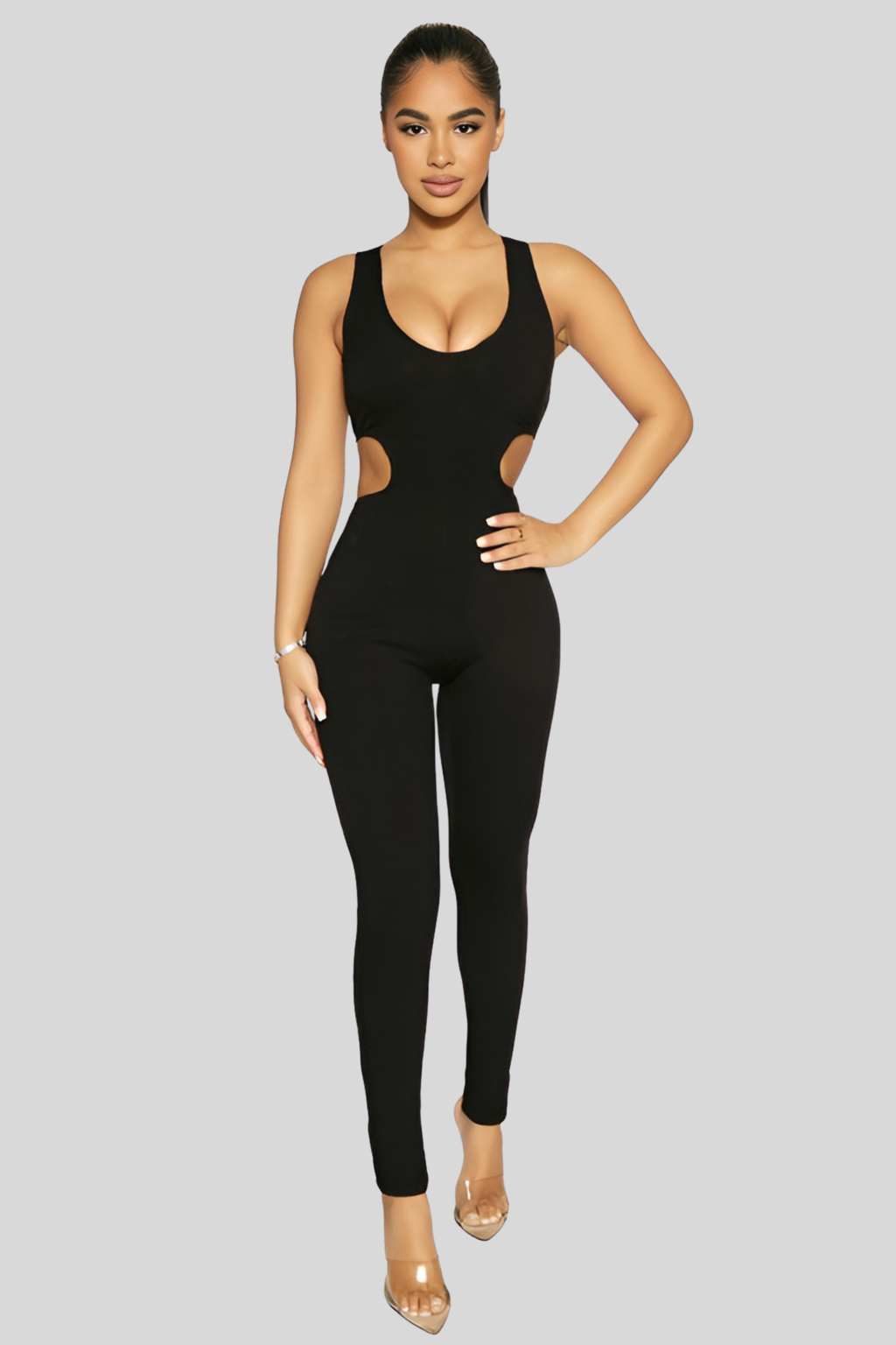 Sleek Skinny Jumpsuit - Jumpsuit | 8j03aj-k6.myshopify.com