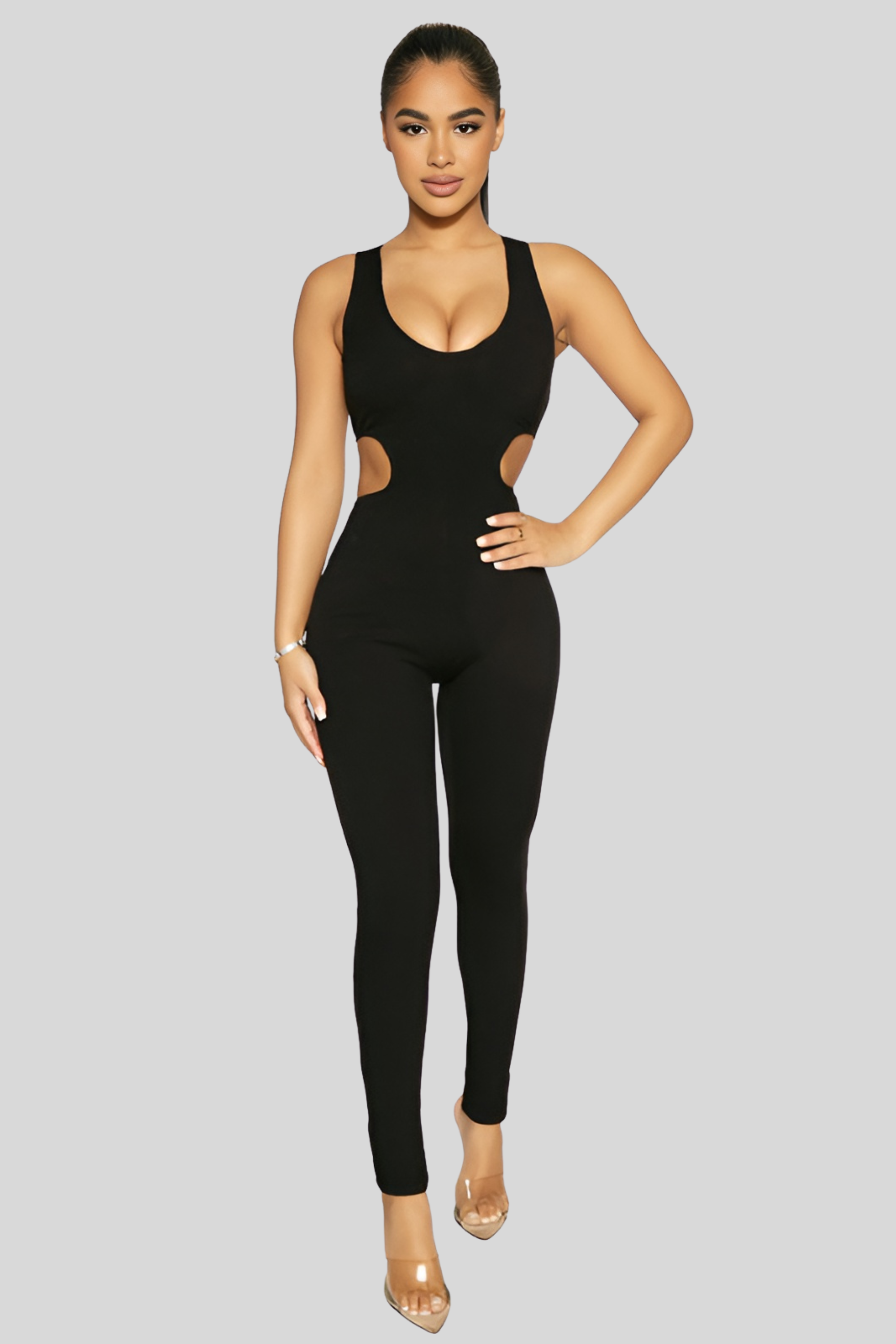 Sleek Skinny Jumpsuit - Jumpsuit | 8j03aj-k6.myshopify.com