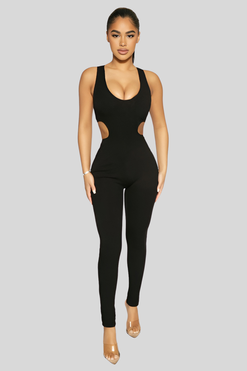 Sleek Skinny Jumpsuit - Jumpsuit | 8j03aj-k6.myshopify.com
