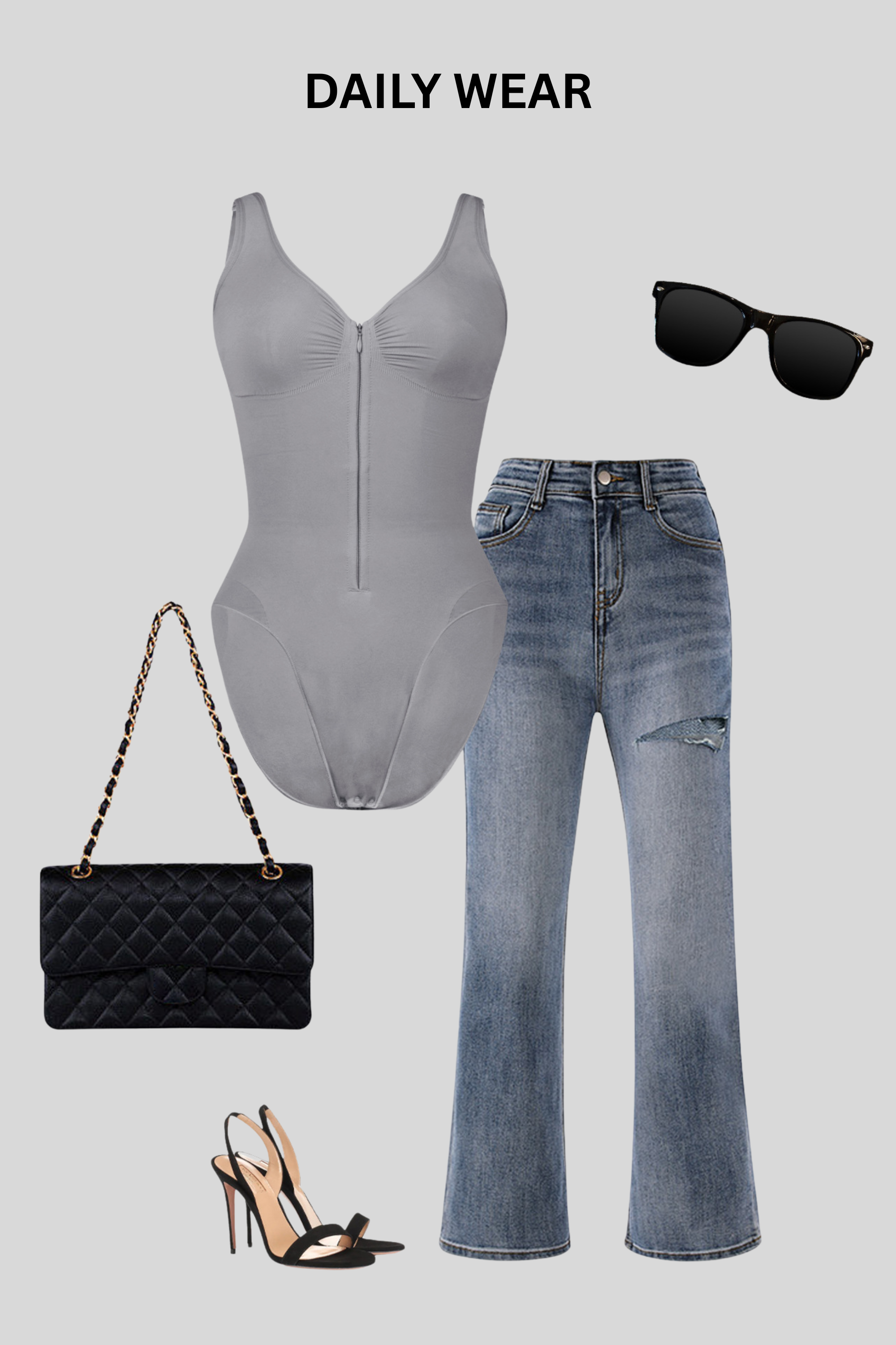 Tummy Control Bodysuit - Shapewear | 8j03aj-k6.myshopify.com