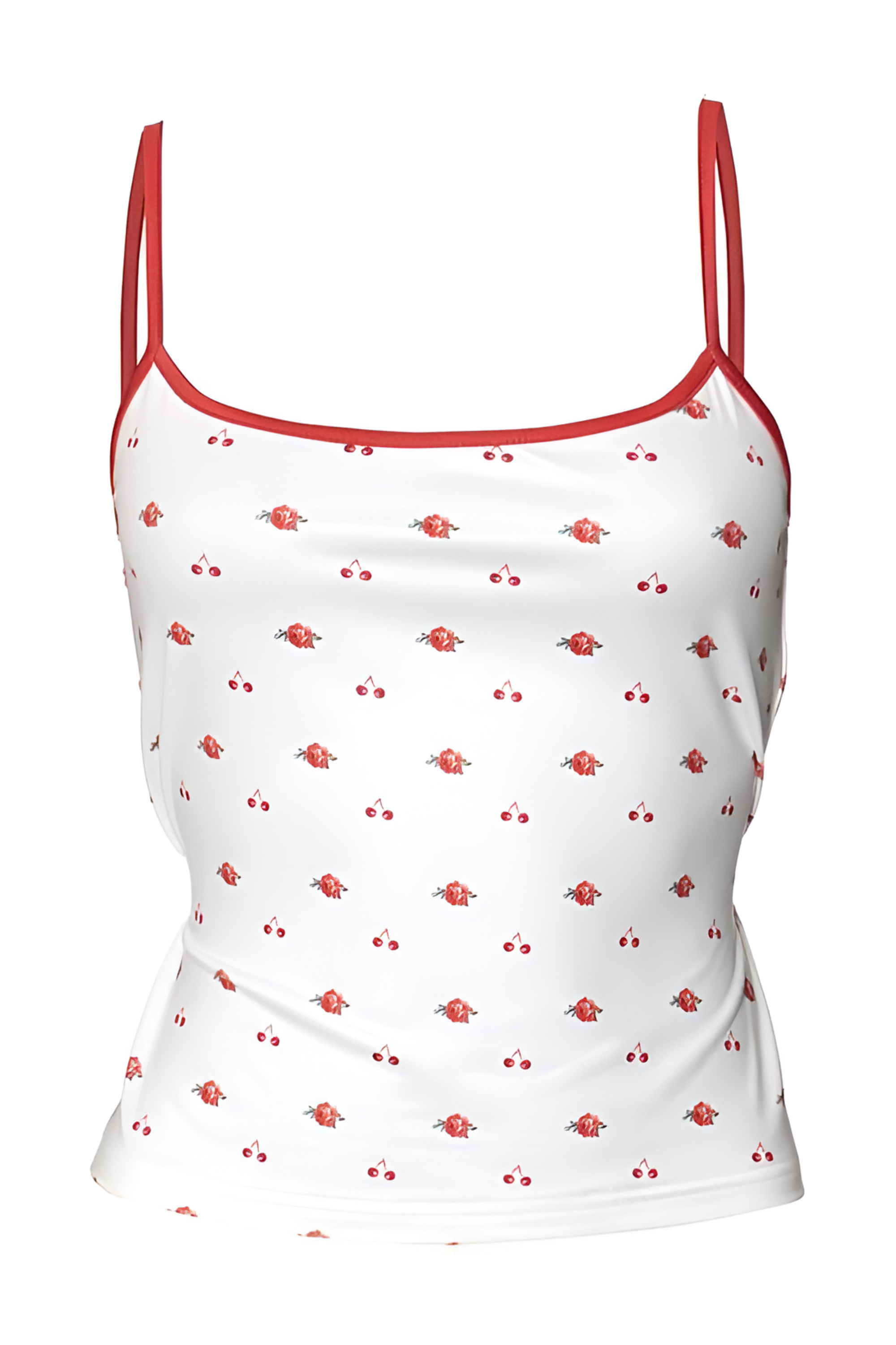 Soft Floral Cami Top - Crop Top | 8j03aj-k6.myshopify.com