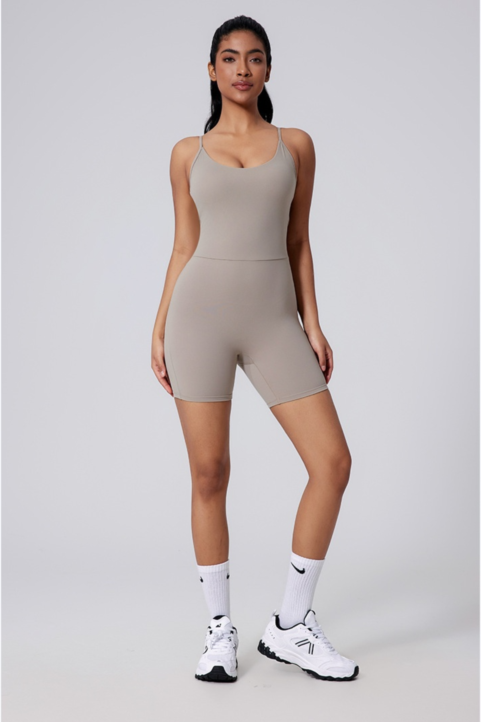 U Neck Sculpt Jumpsuit - Jumpsuit | 8j03aj-k6.myshopify.com