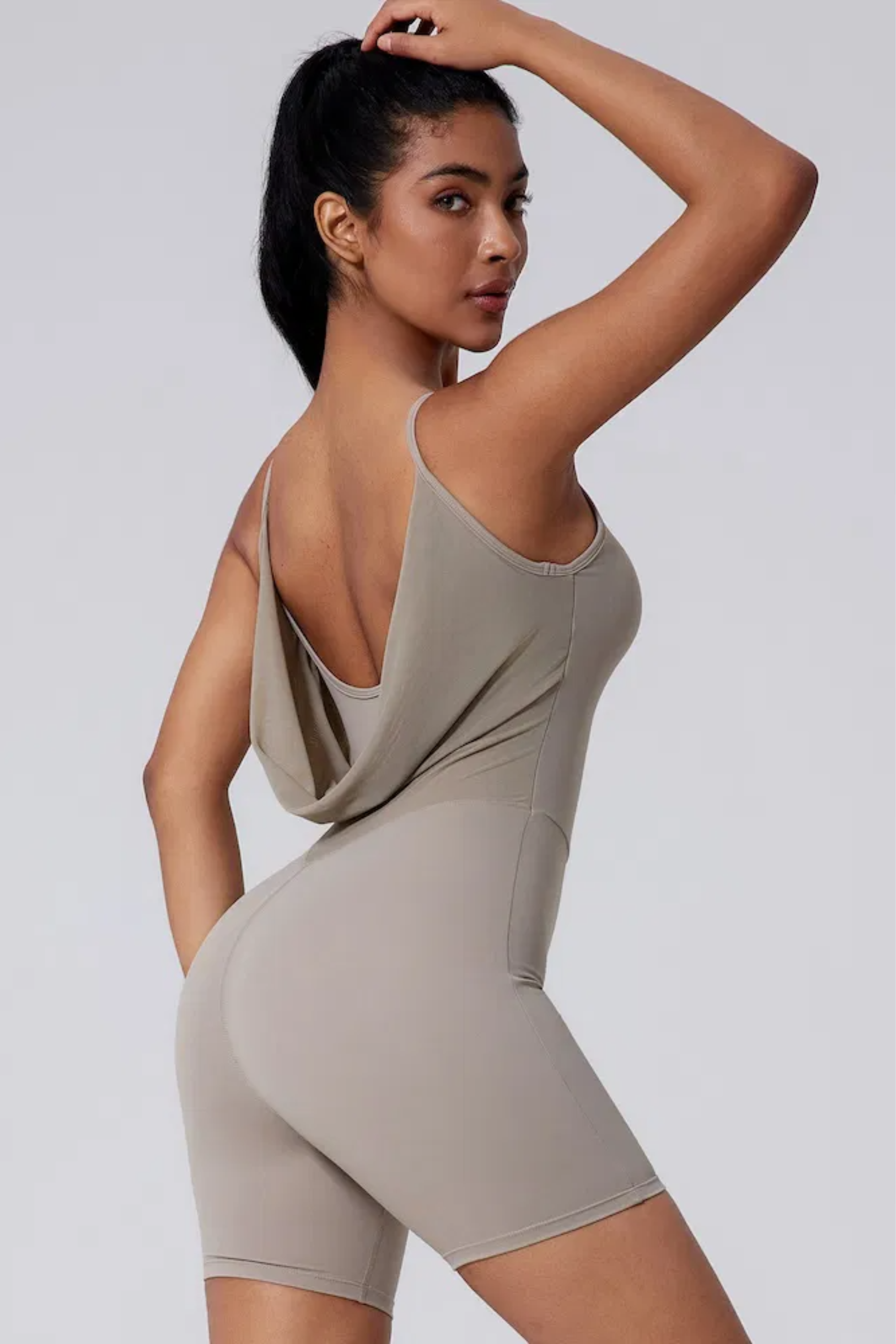 U Neck Sculpt Jumpsuit - Jumpsuit | 8j03aj-k6.myshopify.com