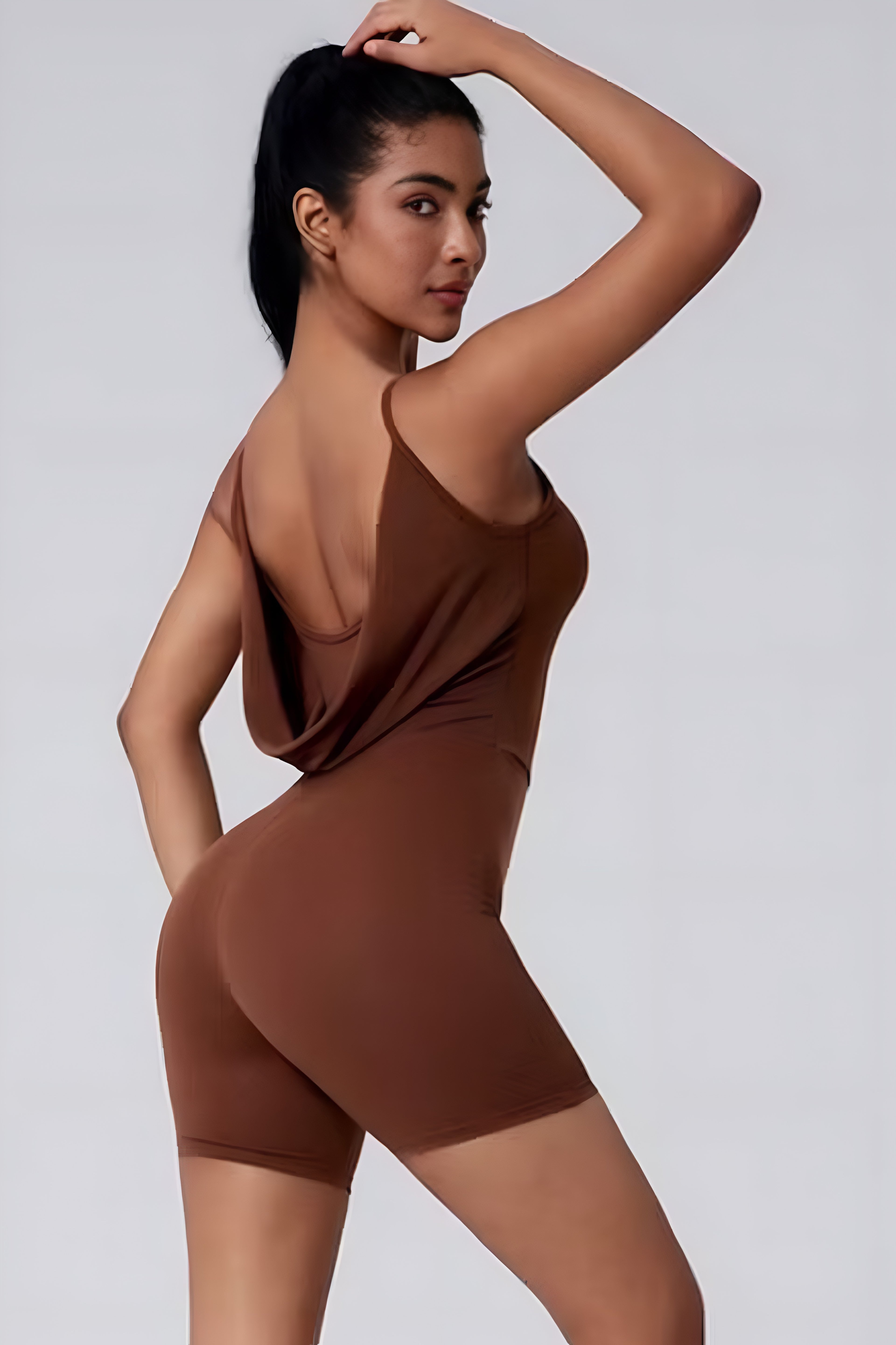U Neck Sculpt Jumpsuit - Jumpsuit | 8j03aj-k6.myshopify.com