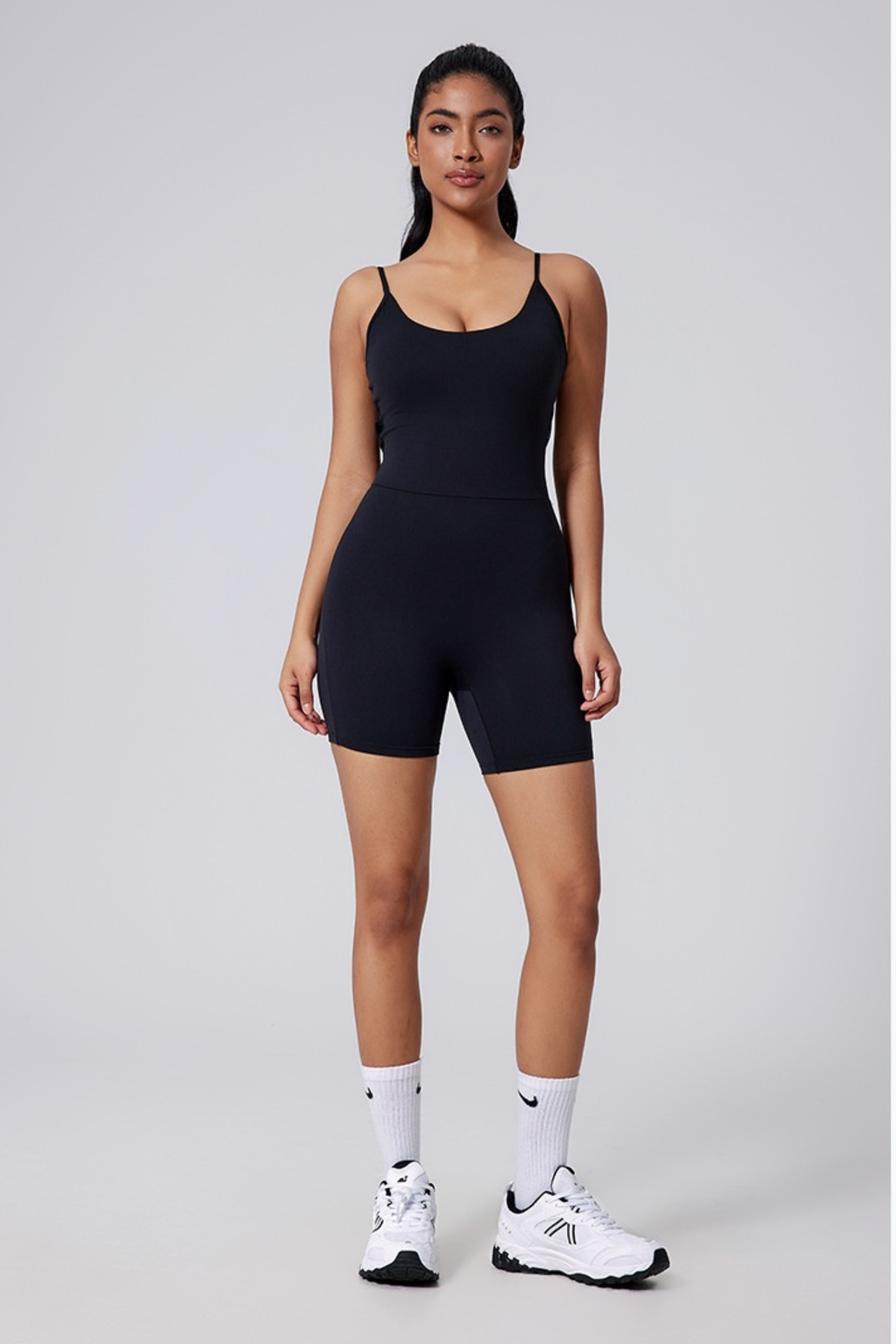 U Neck Sculpt Jumpsuit - Jumpsuit | 8j03aj-k6.myshopify.com