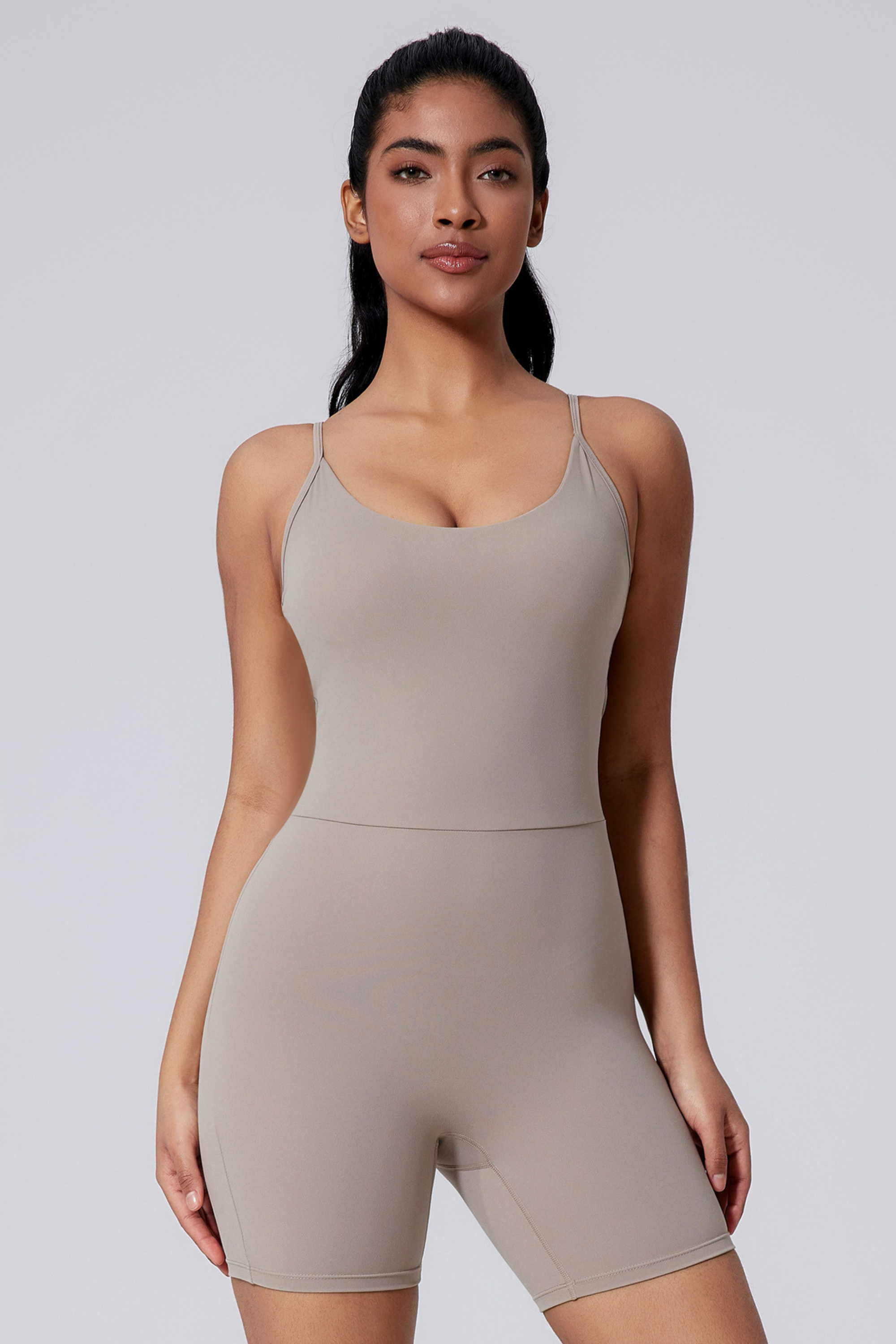 U Neck Sculpt Jumpsuit - Jumpsuit | 8j03aj-k6.myshopify.com