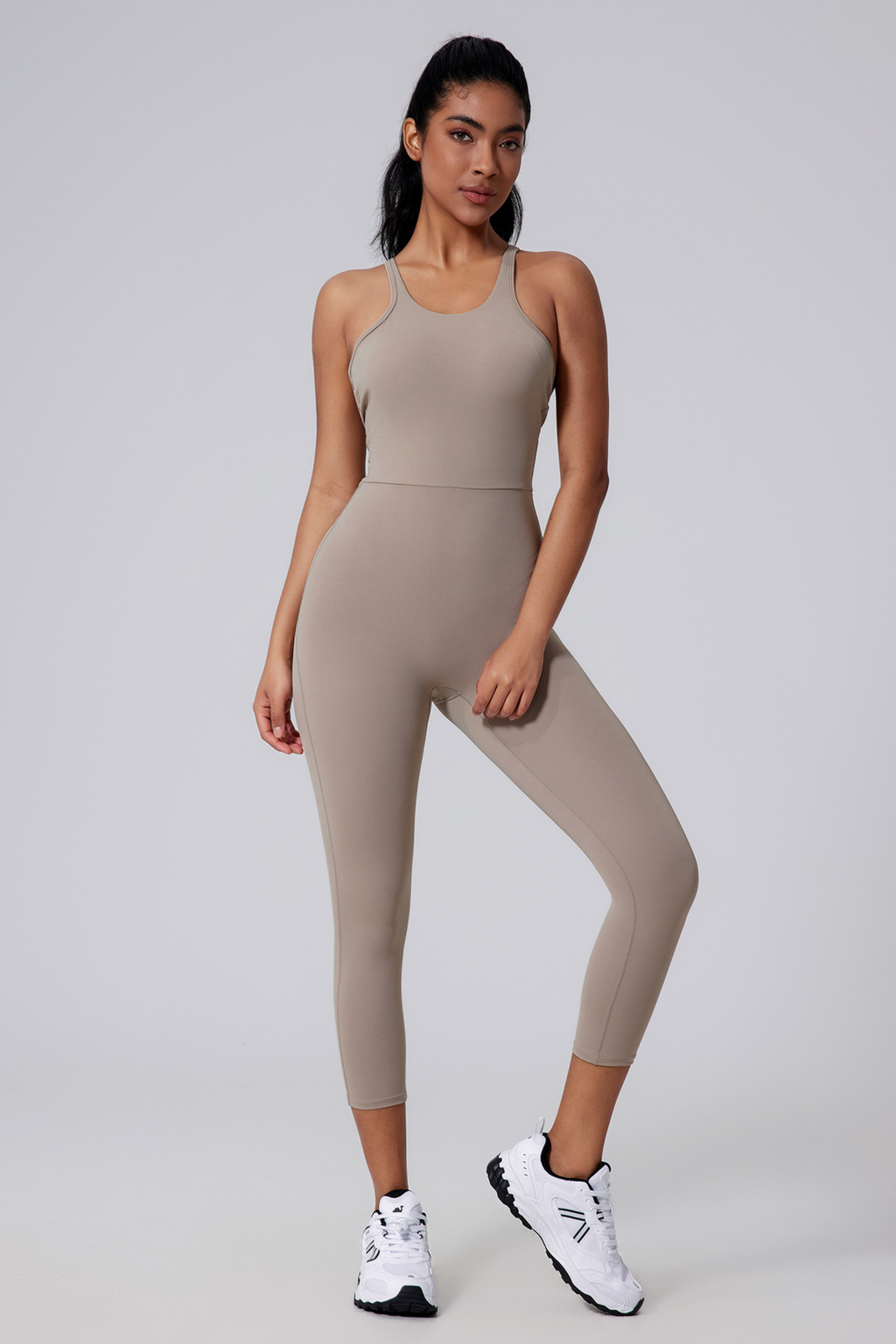 V Back Bare Yoga Jumpsuit - Jumpsuit | 8j03aj-k6.myshopify.com