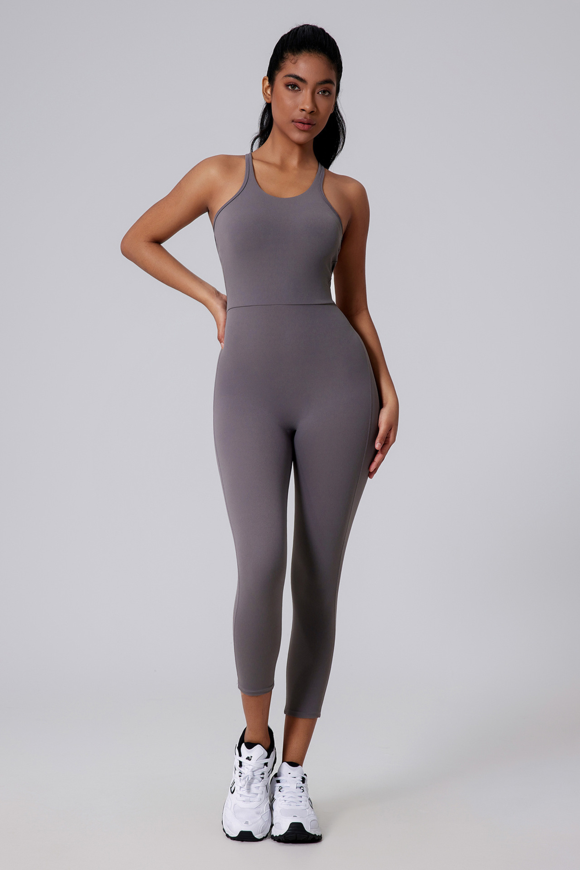 V Back Bare Yoga Jumpsuit - Jumpsuit | 8j03aj-k6.myshopify.com