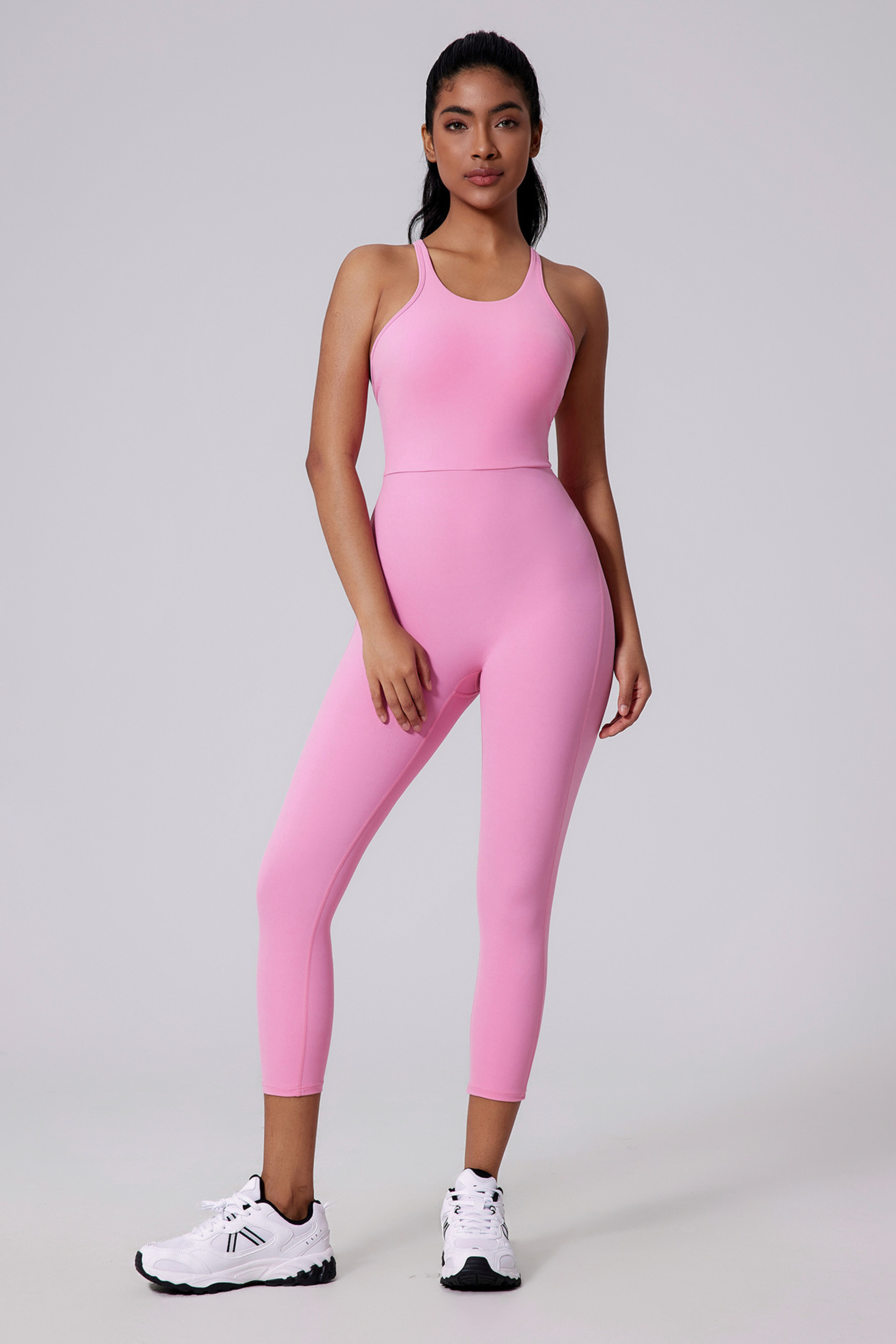 V Back Bare Yoga Jumpsuit - Jumpsuit | 8j03aj-k6.myshopify.com
