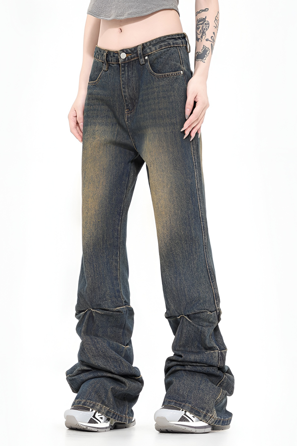 Vintage Stack Jeans - Jeans | 8j03aj-k6.myshopify.com