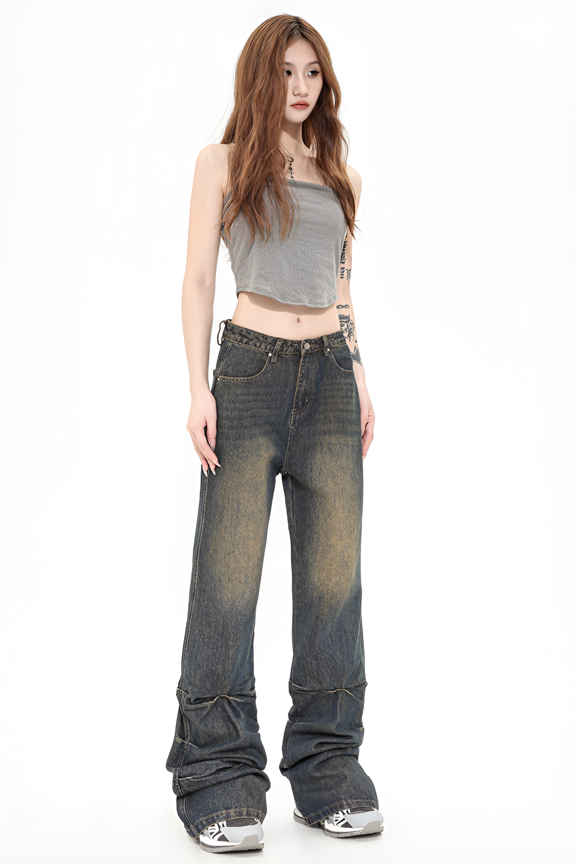 Vintage Stack Jeans - Jeans | 8j03aj-k6.myshopify.com