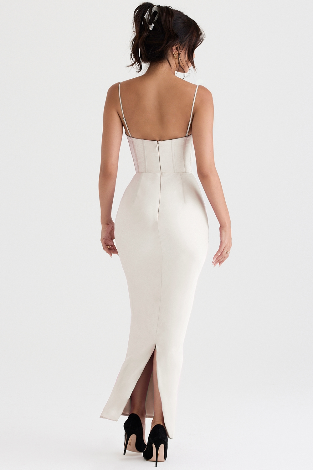 White Corset Maxi Dress - Maxi Dress | 8j03aj-k6.myshopify.com