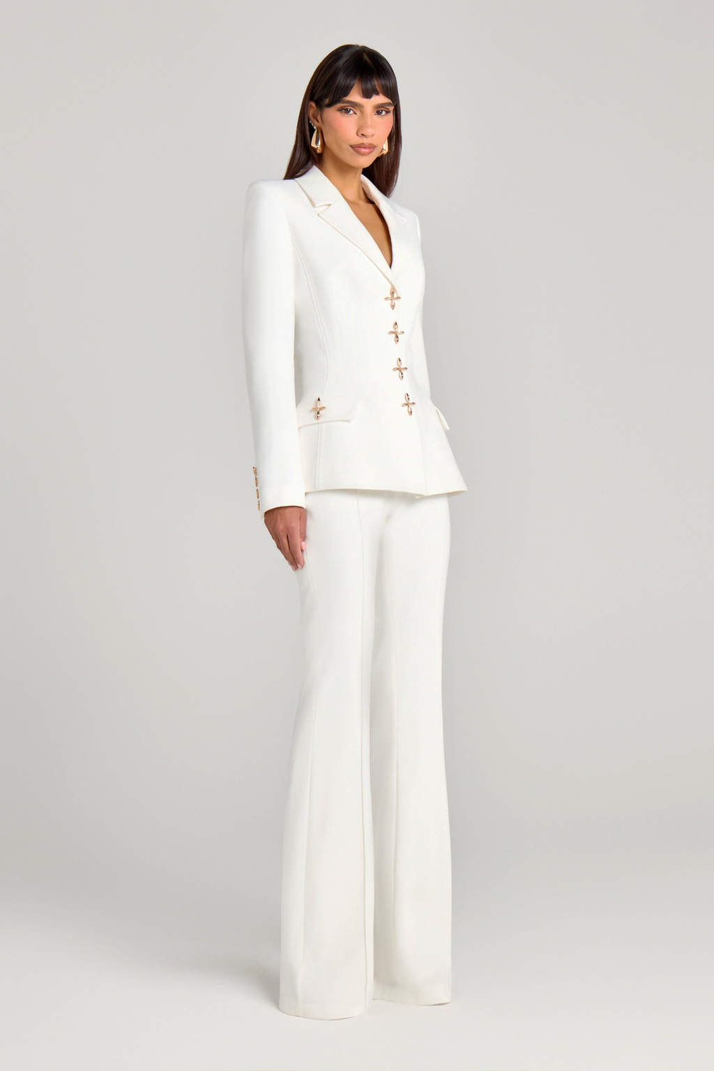 White Blazer Set - Blazer Set | 8j03aj-k6.myshopify.com