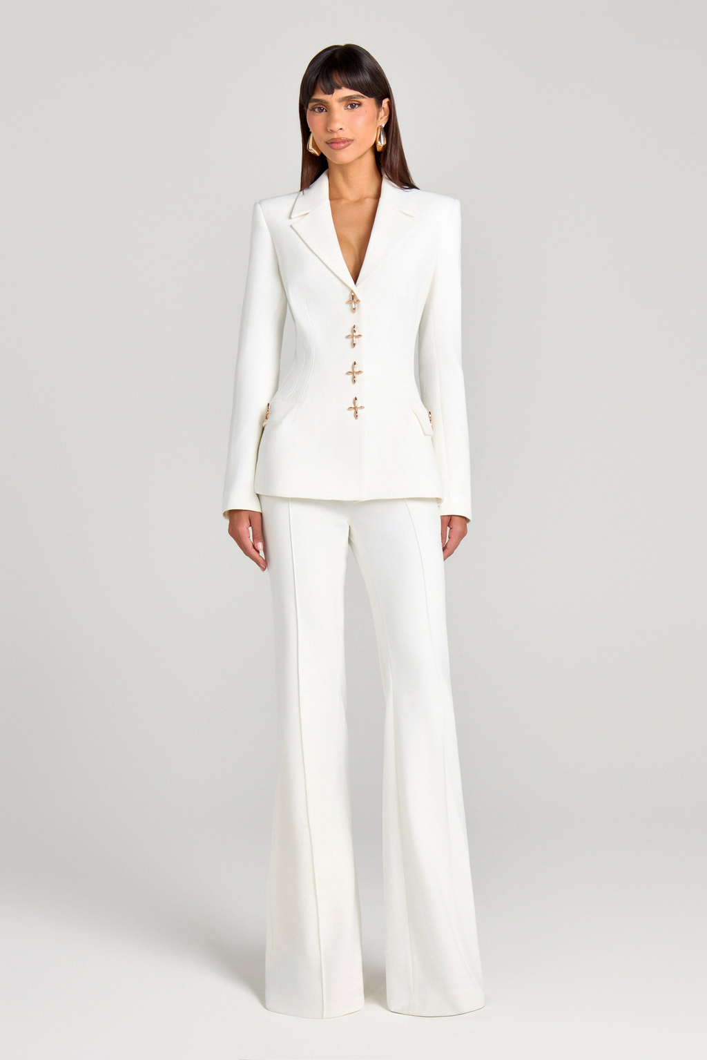 White Blazer Set - Blazer Set | 8j03aj-k6.myshopify.com