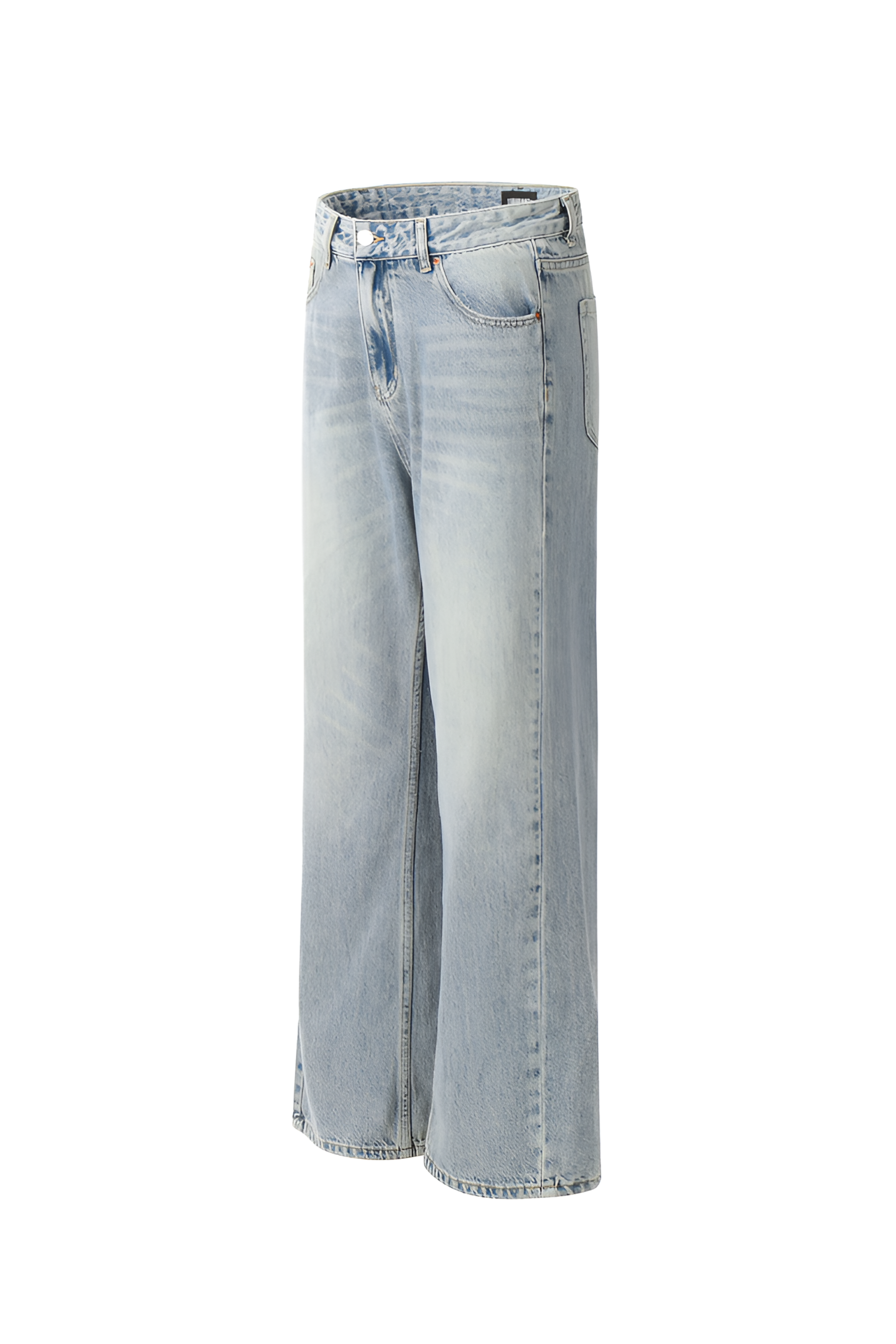 Wide Leg Denim Jeans - Denim Jeans | 8j03aj-k6.myshopify.com
