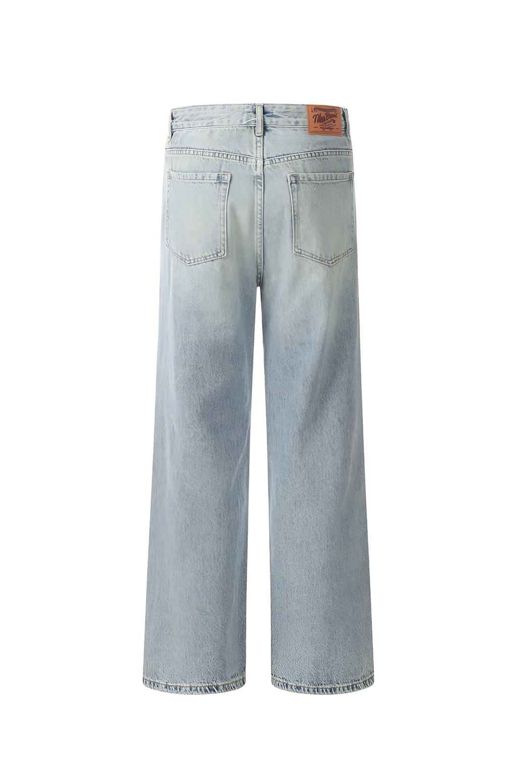 Wide Leg Denim Jeans - Denim Jeans | 8j03aj-k6.myshopify.com