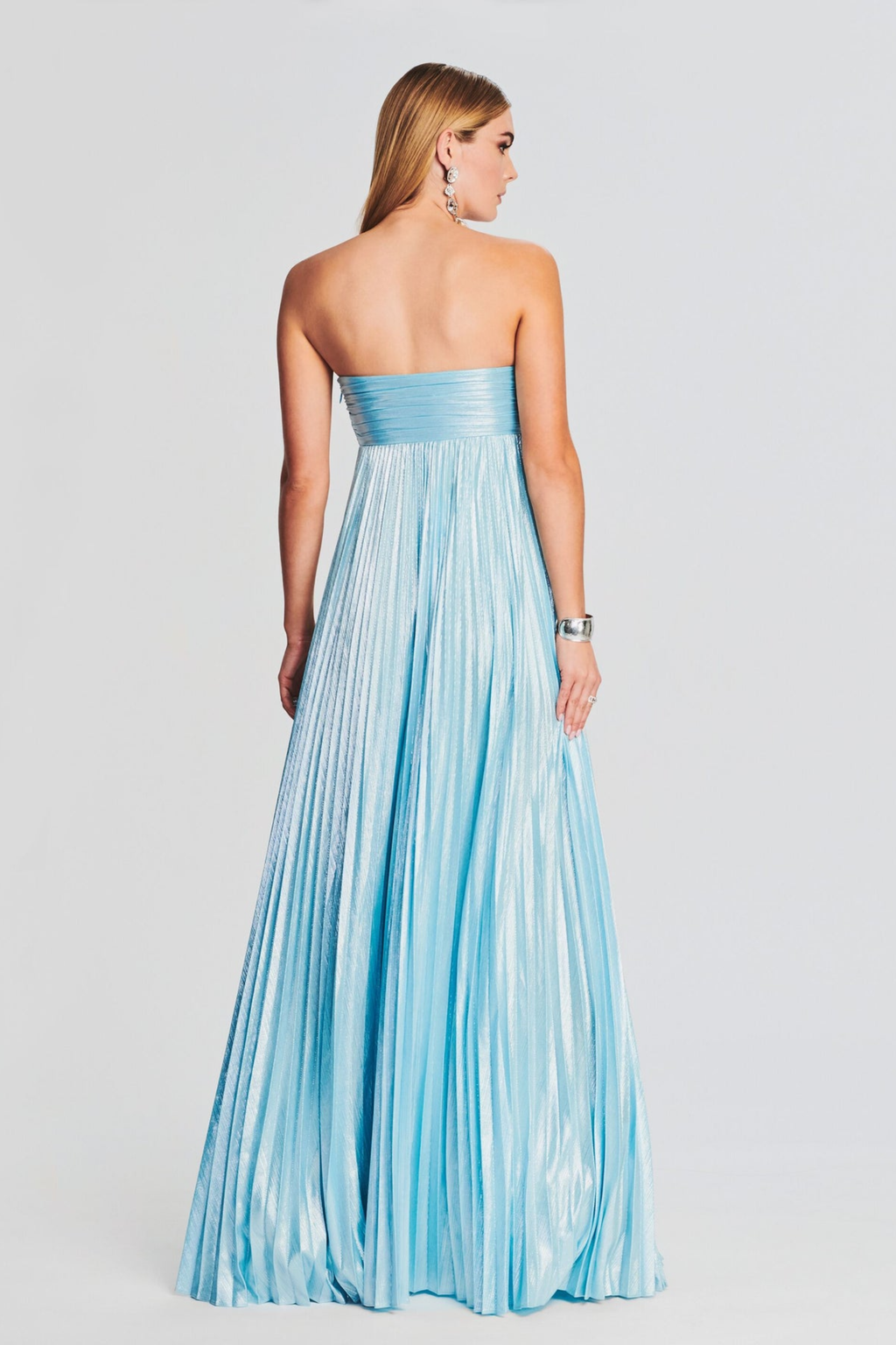 Metallic Strapless Maxi - Maxi Dress | 8j03aj-k6.myshopify.com