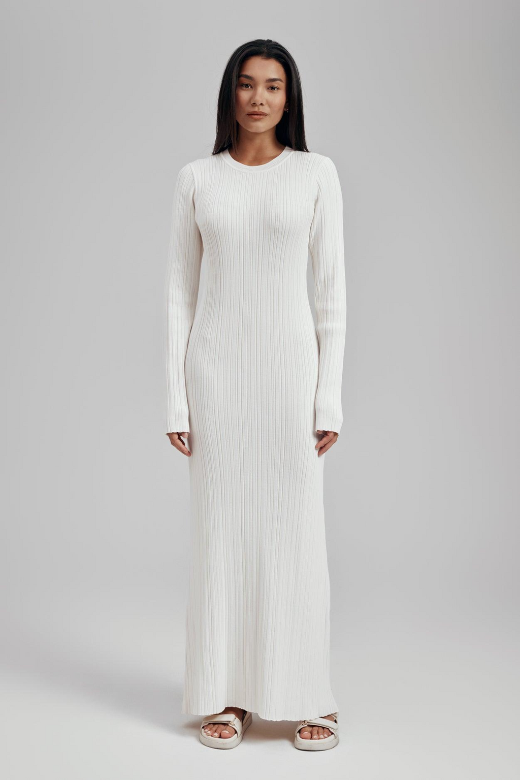 Ribbed Maxi Dress - Bodycon Dress | 8j03aj-k6.myshopify.com