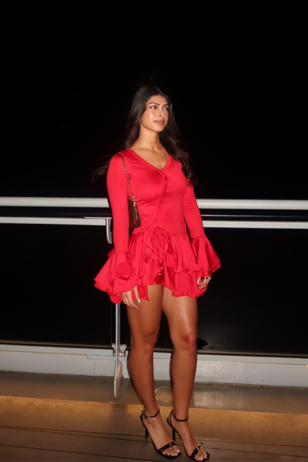 Ruffle Charm Mini Dress - Mini Dress | 8j03aj-k6.myshopify.com